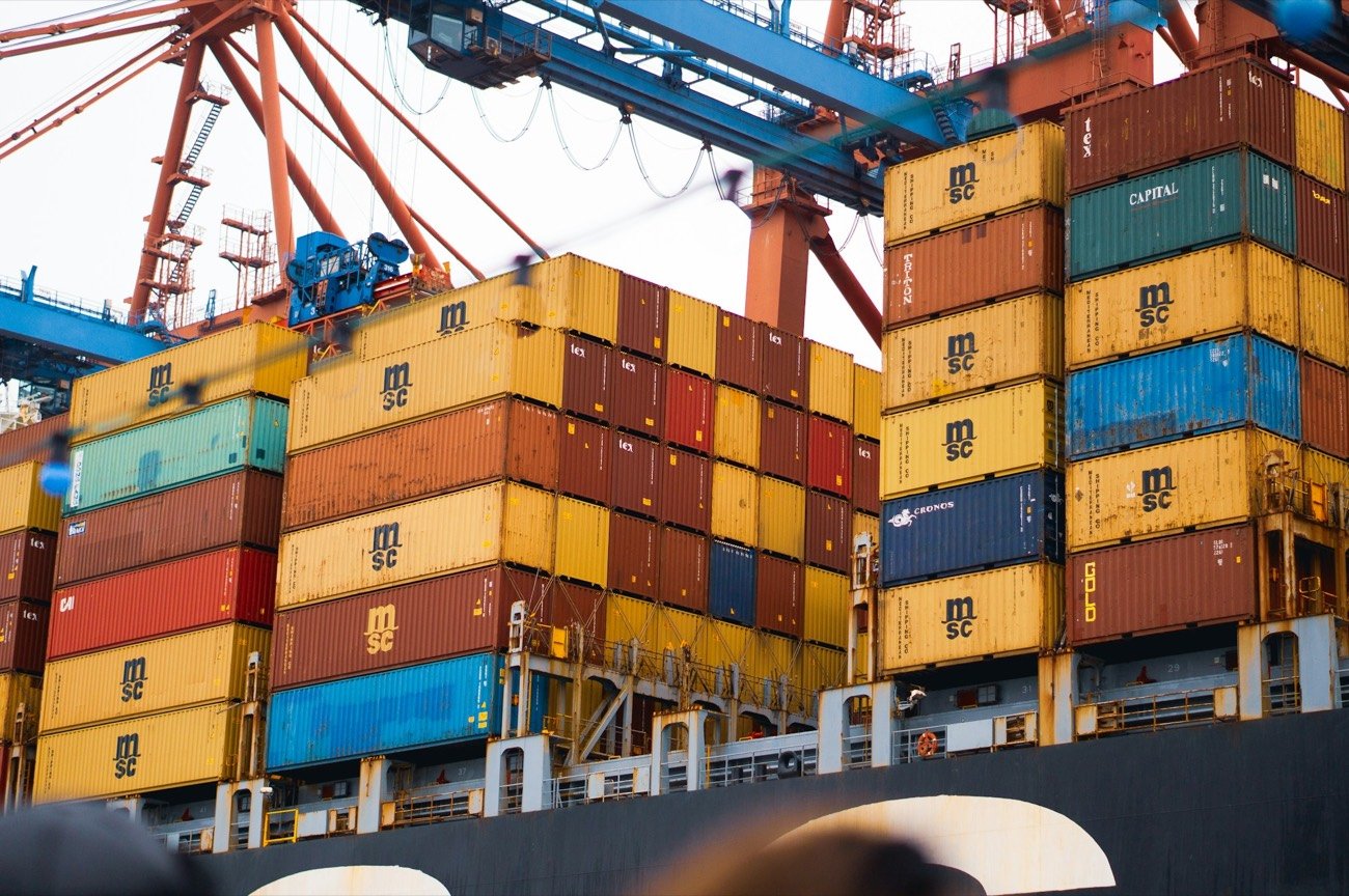 Maritime coverage visual representing Egyptian ports and the Suez Canal corridor